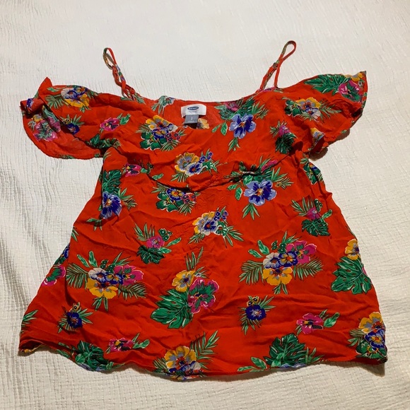 Old navy . Summer shirt . Hawaiian style - Picture 1 of 3